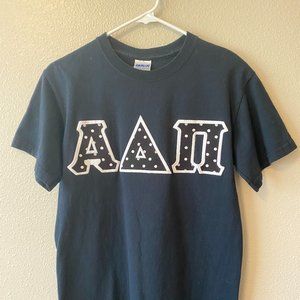 Vintage Alpha Delta Pi Letters T-Shirt
